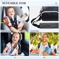 thumbnail image 5 of ALAZA Gray Wave Lines Car Seat Belt Adjuster Neck Covers Shoulder Cushions Pads M, 5 of 8