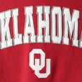 thumbnail image 4 of Youth Colosseum Crimson Oklahoma Sooners 2-Hit Team Pullover Hoodie, 4 of 4