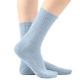 thumbnail image 2 of KyCheLot Girls' Knitted Socks Kids Candy-Colored Mid-Calf Tube Socks Lightweight Casual Schoolwear, 2 of 5