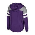 thumbnail image 3 of Girls Youth Colosseum Purple Kansas State Wildcats Reflection Hoodie Long Sleeve T-Shirt, 3 of 3