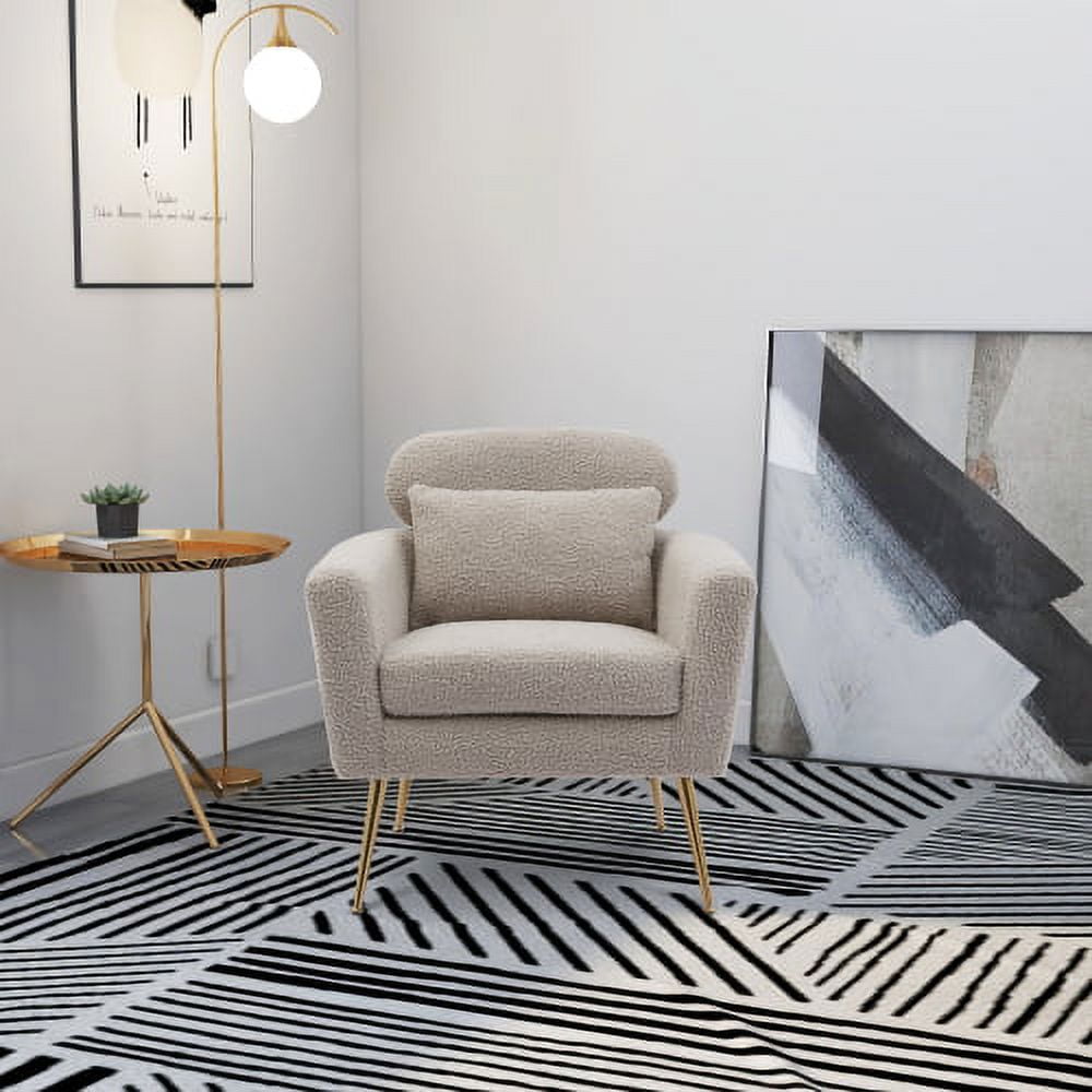 Structube on sale shearling chair