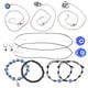 thumbnail image 3 of 1 juego de collar con colgante de ojo malvado, pendientes de ojo malvado, pulsera protectora, conjunto de joyas, amuletos de ojo malvado, joyas, 3 of 7