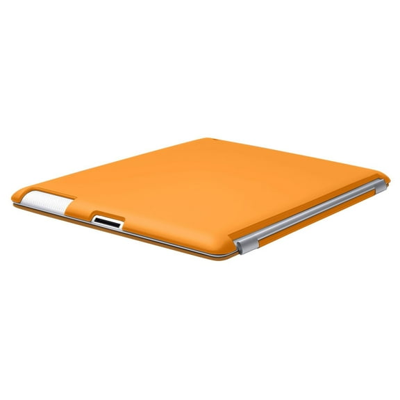 Orange iPad 2, ipad 3, the new ipad, Slim fit Case cover for Apple iPad 2nd 3rd Generation Wifi / 3G / 4G Model 16GB / 32GB / 64GB color matching Sticky Case by Techgiant