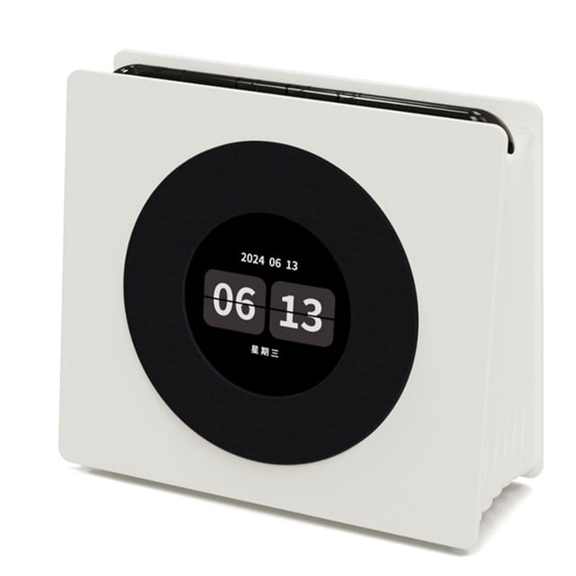 Altavoz Bluetooth con Ruido Retro Tocadiscos Sueño Altavoz Pantalla de Alta Definición Subwoofer Reloj Reproductor Música B