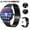 Black mesh strap watch, variant on Sleek Robust Smartwatch for Men & Women, 5-7 Day Battery Life, Wireless Call, 100+ Sports Modes, 1.27-Inch HD Display, USB Charging