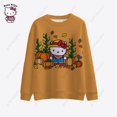 thumbnail image 1 of Sudadera con estampado de Hello Kitty para mujer, ropa holgada de gran tamaño, sudaderas con capucha con estampado de dibujos animados, abrigo de otoño, 1 of 4
