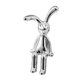 thumbnail image 3 of Escultura de conejo galvanizada, estatua de conejo, encimera de baño, animales de dibujos animados 44 cm x 3 cm x 87 cm, 3 of 9