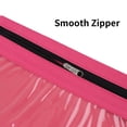 thumbnail image 4 of Toptie 6 Pack 3 Ring Binder Pencil Pouch, Zipper Stationery Bag with Clear Window for Office Supplies Multicolor, 4 of 6