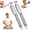 2Pcs, variant on 2-in-1 Stainless Steel Fish Scaler + Ginger Grater - 304 Grade with Sawtooth Scraper for Fish Cleaning, Family Kitchen, Seafood Markets