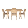 thumbnail image 3 of Powell Cadence 5-Piece Dining Set Natural With Natural Finish D1276D19PC5, 3 of 3