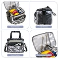 thumbnail image 4 of Holuxer Tactical Lunch Box for Men/Women, Insulated Lunch Bag for Woman Lunch Cooler Bags with Adjustable Shoulder Strap-Reusable Waterproof Leakproof Lunchbox for Work Picnic School, White-Camo, 4 of 7