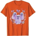 thumbnail image 4 of Jsaierl Halloween Shirts for Women Plus Size Pumpkin Ghost Graphic Tees Classic Round Neck T-shirt Short Sleeve Tunic Blouse Tops Halloween Gifts, 4 of 4