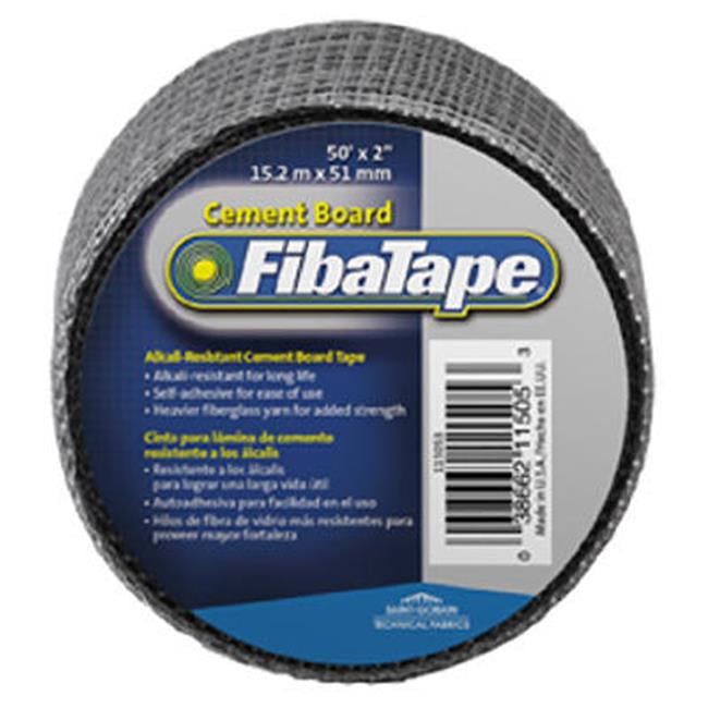 FibaTape FDW6650U Cement Board Tape, Gray 2 in. x 50 ft.
