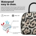 thumbnail image 3 of Womens Beige and Black Leopard Pattern Lunch Box for Work,Insulated Lunch Bag for Women,Loncheras Para Mujer,Leakproof Adult Lunch Bag for Work,Beach,Travel,Picnic,Camping, 3 of 7
