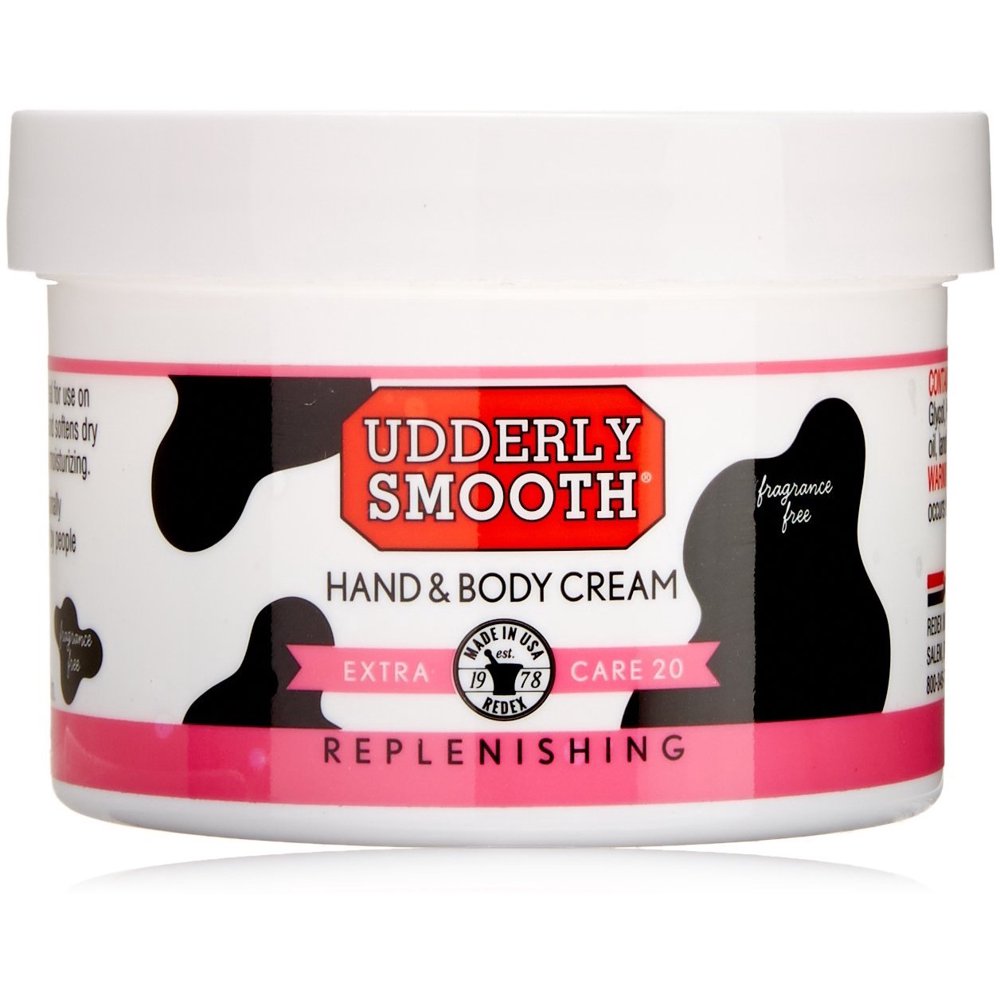 Udderly Smooth Extra Care Cream with 20 Urea, Replenishing, 8 Oz