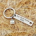 thumbnail image 5 of Teissuly 2021 New Home Keychain Stainless Steel Keychain Housewarming Gift New Home Gift, 5 of 6