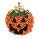 thumbnail image 2 of Puerta de calabaza de Halloween Guirnalda colgante Cartel de bienvenida Decoración de puerta delantera de otoño Suministros de fiesta rústica Material BLESIY corona de otoño, 2 of 8