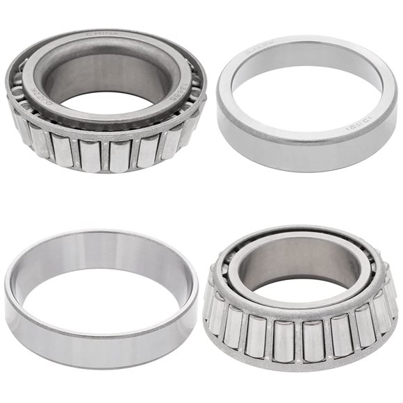 Cone: 13685 Race: 13621 - Tapered Roller Bearing 1-12 X 2.717 X 0.75 (Id X Od X W) 38.1 Mm X 69.012 Mm X 19.05 Mm (Id X Od X W) Wheel, Axle, Transfer Case Output Shaft Bearings - 2 Sets