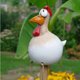 thumbnail image 3 of 1 pieza de decoración de jardín de gallina JAMW Estatua de pollo de resina Sencillez, 3 of 3