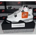 thumbnail image 1 of Nike Air Jordan 4 Rétro Blanc Ciment 2025 - Toutes Tailles - FV5029-100, 1 of 6