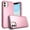 Pink+Pink, variant on iPhone 11 Case , [ Red Floral Rose  ] Shockproof Heavy Duty Armor Protective Phone Cases Hard Rugged Bumper Cover for iPhone 11 6.1 inch