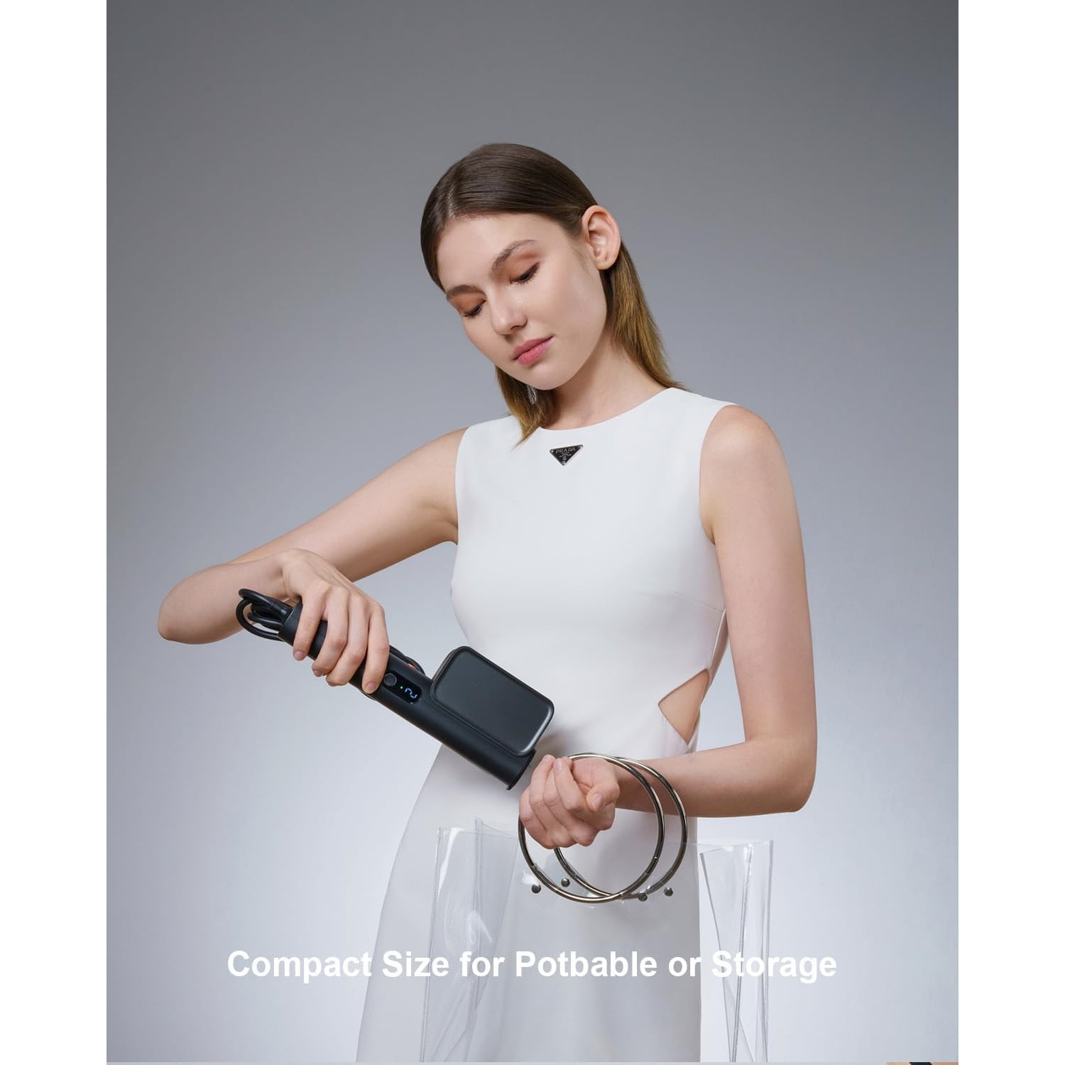 Travel Steamer for Clothes Dual Voltage 100-240V Iron Steamers Professional Portable Steamer, Just 1lbs Fashion Light Mini Handheld Garment Steamer for Global travel and home 2