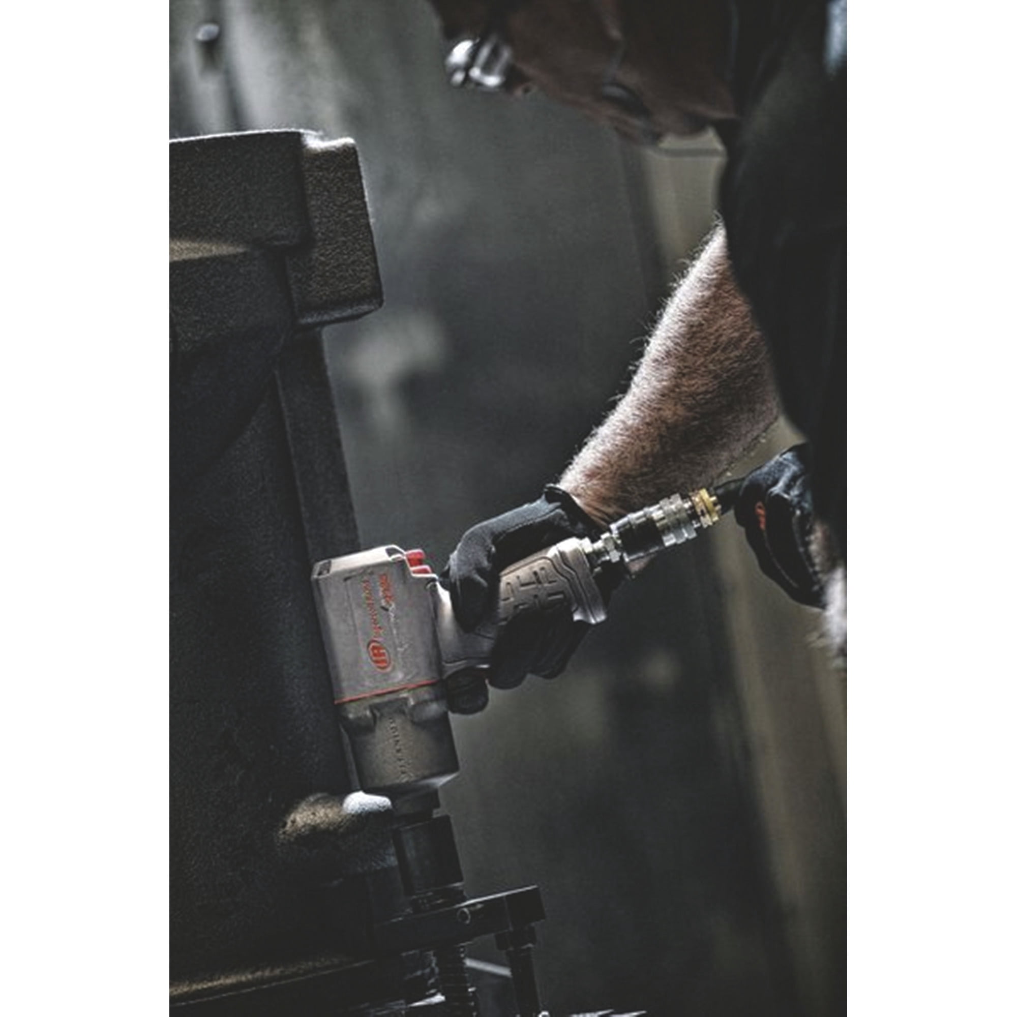 Ingersoll Rand Air Impact Wrench, 1/2in. Drive, 6 CFM, 1350 Ft./Lbs. Max Torque, Model# 2235TiMax