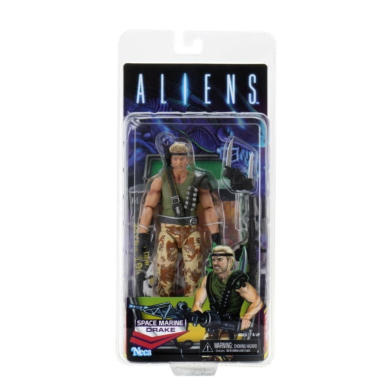 【専用】NECA ALIENS SPACE MARINE DRAKE フィギュア NECA Alienígenas Space Marine Drake boneco de ação | Amazon.com.br