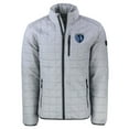 thumbnail image 2 of Men's-Cutter & Buck  Gray Sporting Kansas City Rainier PrimaLoft Eco Insulated Full-Zip Puffer Jacket, 2 of 3
