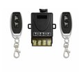 thumbnail image 1 of Interruptor de relé inalámbrico, interruptor de RF inalámbrico de relé de 220 V de 328 pies 40 A para electrodomésticos, bombas, luces de techo y equipos (interruptor remoto negro),GU.B/good, 1 of 1