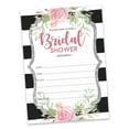 thumbnail image 2 of Inkdotpot 30FloralFill-In Style Bridal Shower Invitations Wedding Blank Invites, 2 of 8