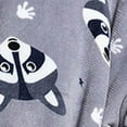 thumbnail image 5 of Leey-World Hoodie for Kids 6-12Y Oversized Animal Hooded Sweatshirt with Pockets, Soft Comfortable Warm Fleece for Halloween Christmas Girl Pajama 1t 2t 3t 4t 5t 6t(Grey,7-16 Years), 5 of 5