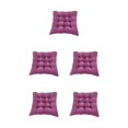 thumbnail image 1 of serony Coussin de Siège Imperméable pour Activités Extérieures Tissu Polyester Respirant Remplissage Perle Tissu Polyester Violet 5Ensemble, 1 of 6