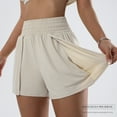 thumbnail image 2 of Tumotour Skirt Shorts For Women Fake Two Piece Sports Shorts Running Casual Loose Breathable Yoga Shorts Summer Tennis Skirt, 2 of 7