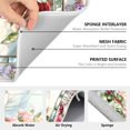thumbnail image 3 of Ryvnso Parrots Flower Dish Drying Mat for Kitchen Countertop 16x18 Small Dish Pad Drainer Rack Dish Sink Mats, 3 of 7