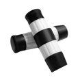 thumbnail image 4 of Puños de manillar de motocicleta cómodos para manillares de 1 pulgada, accesorios de motocicleta premium de TPU, antideslizantes, de fácil instalación Blanco y negro, 4 of 8