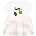 thumbnail image 3 of Inktastic I Love Nothing S'more Than Camping Girls Baby Dress, 3 of 5