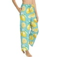thumbnail image 2 of Bingfone Pajamas For Women,Yellow Lemon Pajama Pants With Pockets-X-Large, 2 of 9