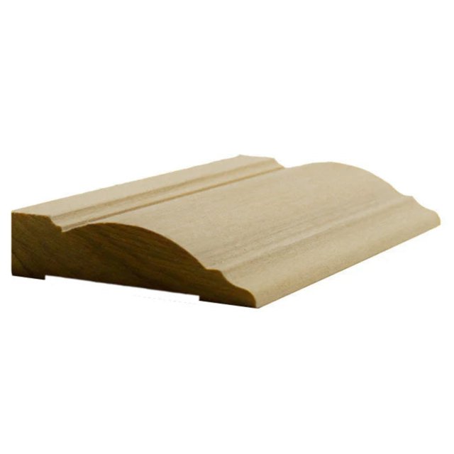 EWCA32 Casing 2-3/4" Wide x 3/4" Trim. Unfinished Moulding, Poplar, 94"