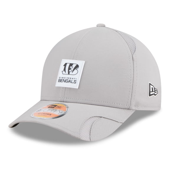 Men's New Era Gray Cincinnati Bengals 2025 Sideline M-Crown 9FORTY Adjustable Hat