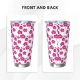 thumbnail image 3 of KLL Orchids Flowers Print 40oz Stainless Steel Insulated Car Cup with Spillproof Lid - Keep Your Drink Hot or Cold on the Go-Straw Two-piece Set, 3 of 8
