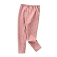thumbnail image 1 of PENGXIANG 1-8T Enfants Tout-Petits Garçons Filles Leggings d'Hiver Pantalons Doux Ajustés Bas Extensibles Pantalons en Molleton, 1 of 9