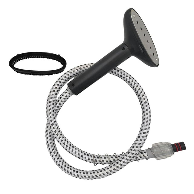 relayinert Garment Steamer Guide Hose Ironing Head Spray Type with on Brush Parts Snaps