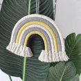 thumbnail image 1 of Rainbow Wall Hanging Lace Woven Decoration Baby Room Kids Room Gift White (1 Piece), 1 of 3