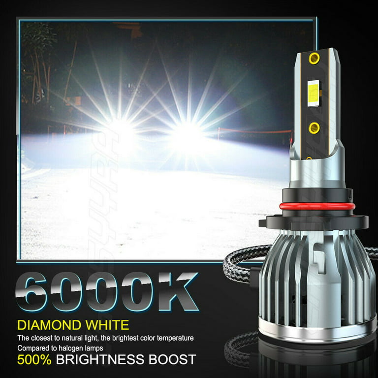 9005 H11 LED Headlight Bulbs 9005 High Beam H11 Low Beam Bulbs