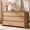 6 Drawers-Natural, variant on Homall 6 Drawer Dresser for Bedroom, Modern Dresser Chest of Drawers with Rounded Corners & Handleless Design, Wide Wood Storage Dresser Organizer for Bedroom, Living Room, Natural