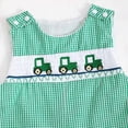 thumbnail image 7 of peqiut Romper Toddler Boy Clothes Smocked Romper Farm Baby Animal Print Jumpsuit Sleeveless Overalls Spring Summer Kids Bodysuit 0 6 9 12 18 24 Months 2T 3T 4T, 7 of 7