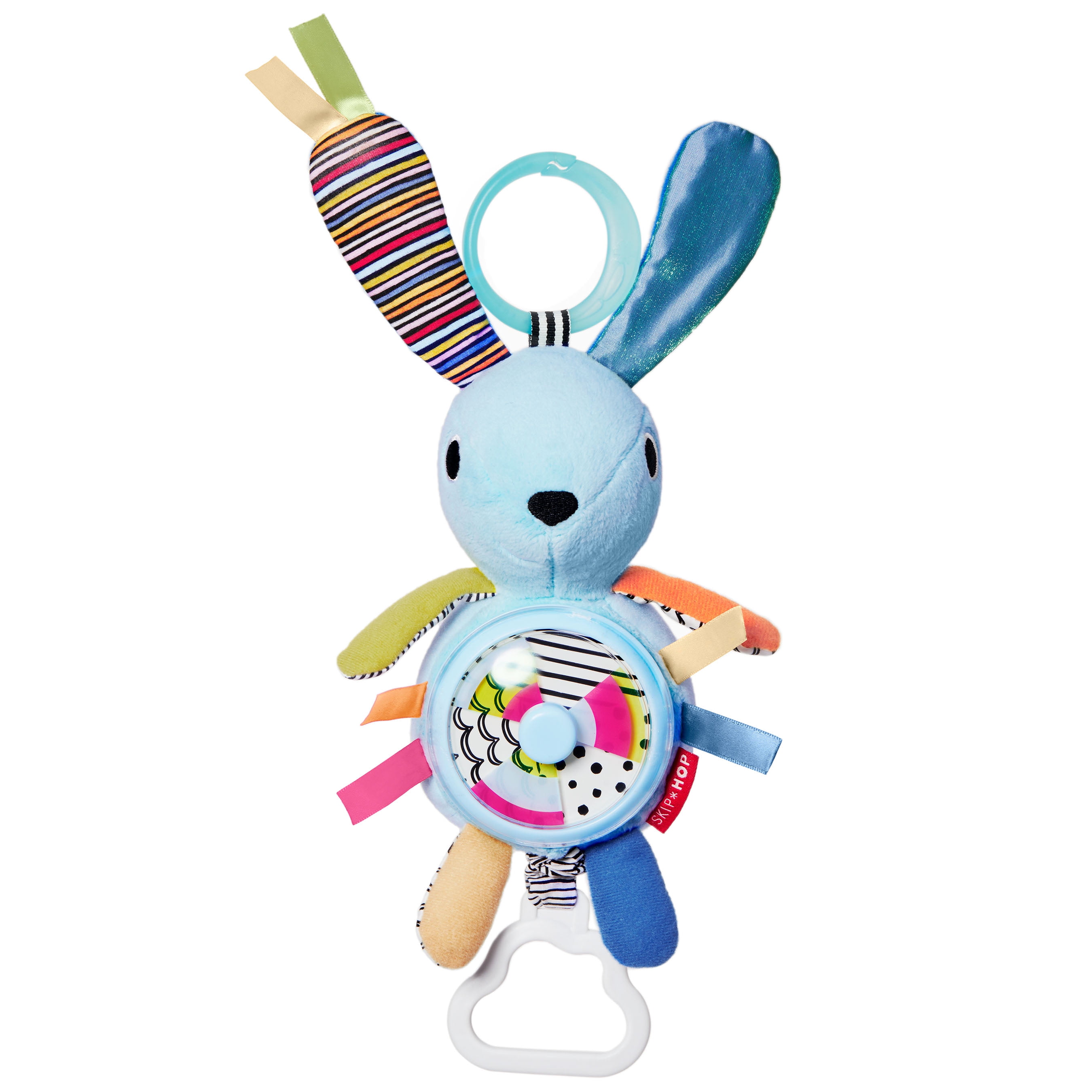 Skip Hop Vibrant Village Pull & Spin Bunny Activity Toy