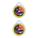 thumbnail image 2 of Eigraketly Cuerda de raqueta de bádminton de múltiples capas, volante antielasticidad a prueba de golpes, línea de nailon, suministros deportivos, Amarillo 2piezas Eigraketly  CBP161351, 2 of 5