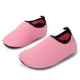 thumbnail image 7 of Barerun Baby Boys and Girls Barefoot Swim Water Skin Shoes Aqua Socks for Beach Swim Pool Pink 18-24 Months, 7 of 7